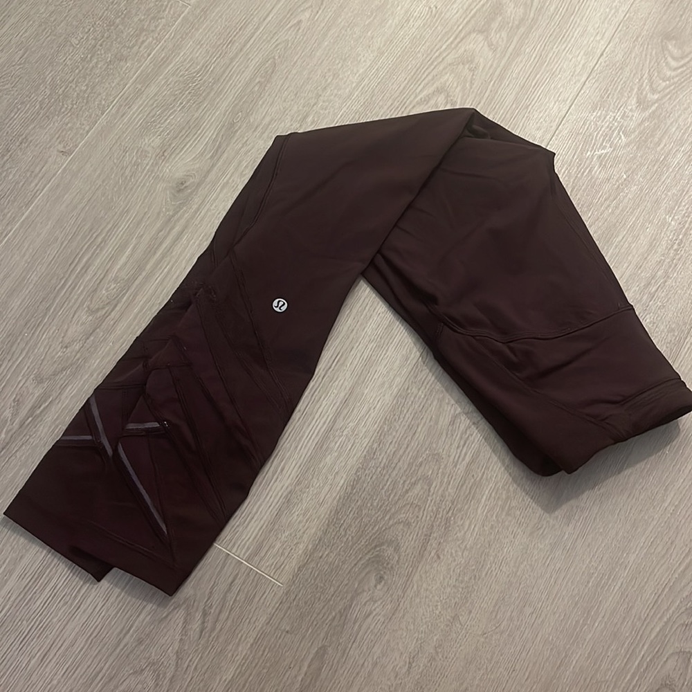 dark purple lululemon leggings - Picture 2 of 2